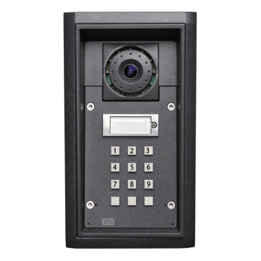 2N EntryCom IP Force Basic - 1 Ruftaste + Tastatur + Kamera (IP65)