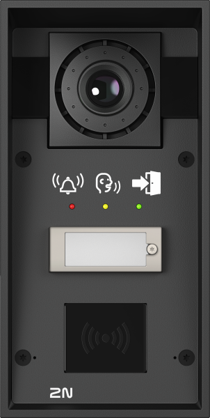 2N IP Force 2.0 - 1 Ruftaste + Kamera + Piktogramme * RFID-ready; 10W Lautsprecher (IP69 / IK10)